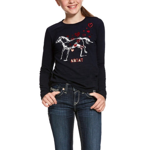 Shirts Kid’s Ariat Pony Love Tee 10028016