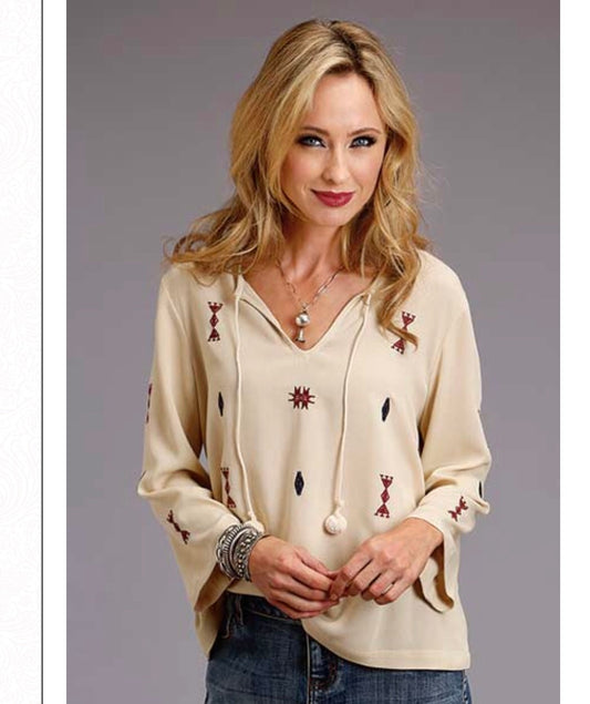 Shirts Women’s Stetson embroidered top 11-50-565-7007