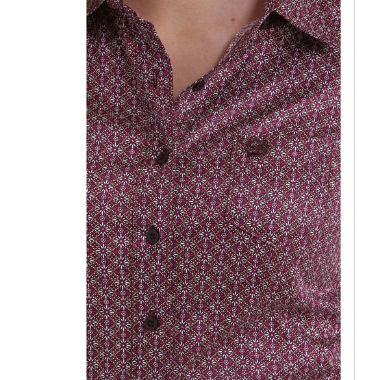 Shirts Women’s Cinch Cranberry Button Up MSW9164115