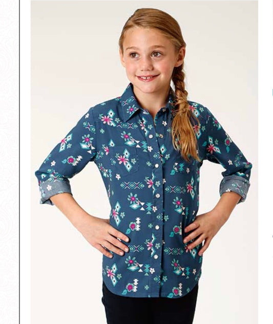 Shirts kid’s Roper floral and Aztec