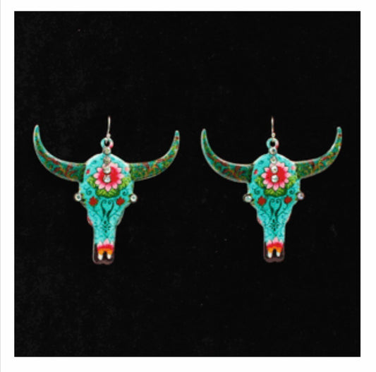 Jewelry Earrings skull 30949