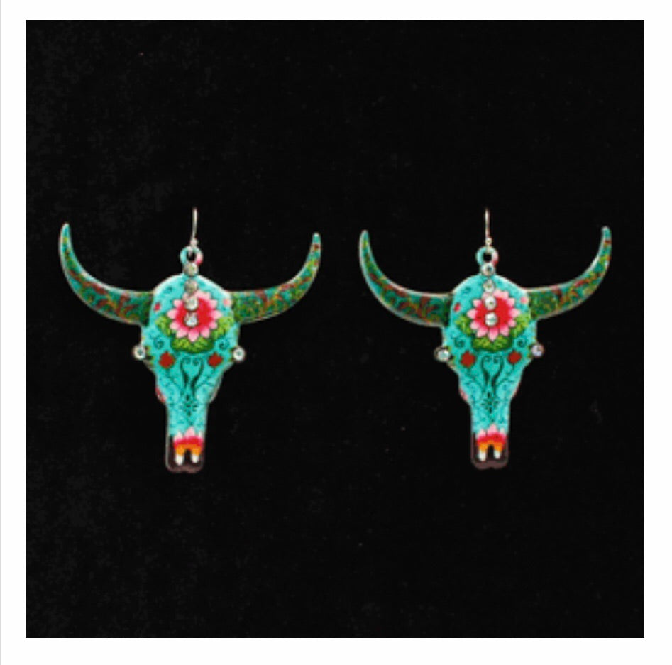Jewelry Earrings skull 30949